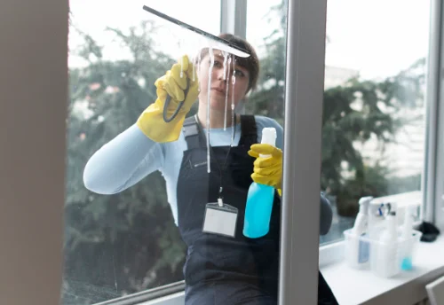 Nettoyage de vitres intérieures et extérieures à Pluduno